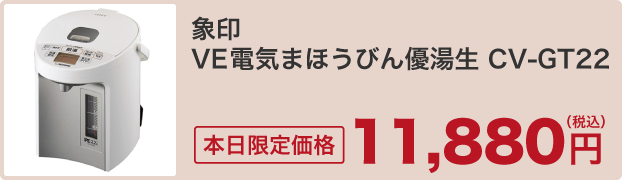 象印 VE電気まほうびん優湯生 CV-GT22