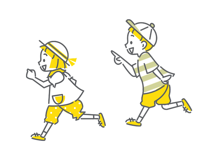 子どもだけでの遊びもそっと見守り