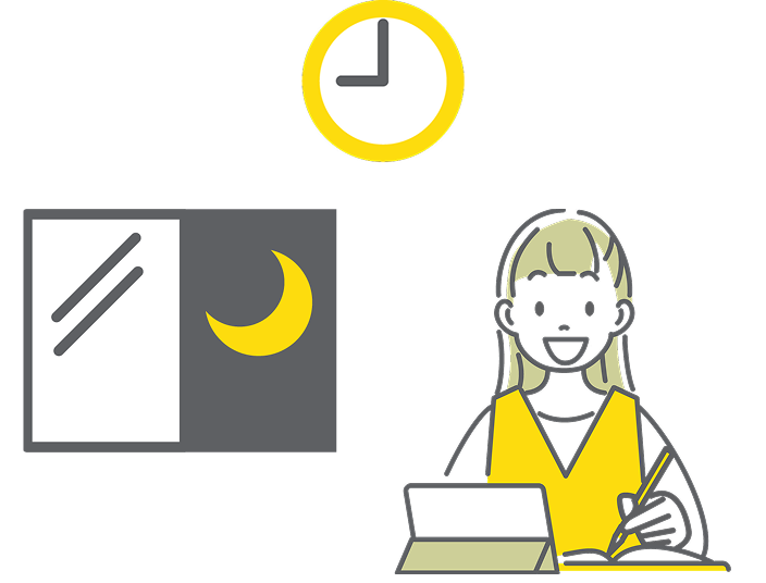 塾や習い事からの帰りも見守り